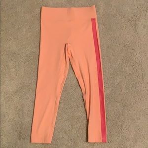 All Access Single Striped Pink Legging -Never Worn